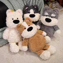 Load image into Gallery viewer, Adorable Salt and Pepper Schnauzer Stuffed Animal Plush Toy-Stuffed Animals-Dog Memorial Gifts,Schnauzer,Stuffed Animal-4