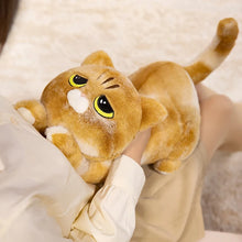 Load image into Gallery viewer, Adorable Orange Tabby Cat Plush Toy - Big-Eyed Playmate-Stuffed Animals-Cats,Orange Cat,Stuffed Animal,Tabby Cat-4