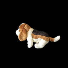 Load image into Gallery viewer, Basset Hound Stuffed Animal Plush Toy - Realistic Lifelike Tricolor Basset Hound-Dog Memorial Gifts,Stuffed Animal-6