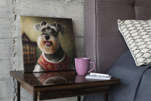 Bavarian Bliss Schnauzer Wall Art Poster-Art-Dog Art, Home Decor, Poster, Schnauzer-1