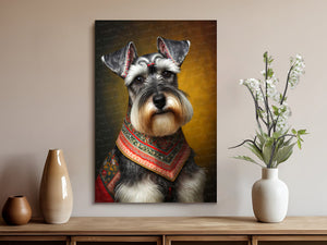 Eastern European Earl Schnauzer Wall Art Poster-Art-Dog Art, Dog Dad Gifts, Dog Mom Gifts, Home Decor, Poster, Schnauzer-8