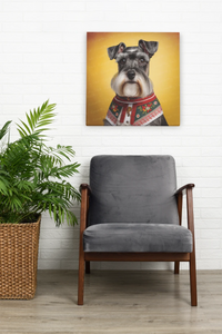 European Aristocrat Schnauzer Wall Art Poster-Art-Dog Art, Home Decor, Poster, Schnauzer-8