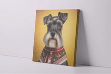 Load image into Gallery viewer, European Aristocrat Schnauzer Wall Art Poster-Art-Dog Art, Home Decor, Poster, Schnauzer-4