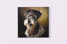 Load image into Gallery viewer, Portrait of Valor Schnauzer Wall Art Poster-Art-Dog Art, Home Decor, Poster, Schnauzer-3