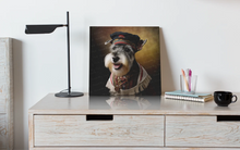 Load image into Gallery viewer, Portrait of Valor Schnauzer Wall Art Poster-Art-Dog Art, Home Decor, Poster, Schnauzer-6