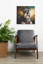 Load image into Gallery viewer, Regal Whiskers Schnauzer Wall Art Poster-Art-Dog Art, Home Decor, Poster, Schnauzer-8