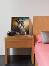 Load image into Gallery viewer, Regal Whiskers Schnauzer Wall Art Poster-Art-Dog Art, Home Decor, Poster, Schnauzer-7