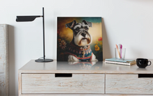 Load image into Gallery viewer, Regal Whiskers Schnauzer Wall Art Poster-Art-Dog Art, Home Decor, Poster, Schnauzer-6