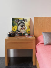 Load image into Gallery viewer, Sunflower Serenade Schnauzer Wall Art Poster-Art-Dog Art, Home Decor, Poster, Schnauzer-7