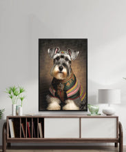 Load image into Gallery viewer, Traditional Tracht Schnauzer Wall Art Poster-Art-Dog Art, Dog Dad Gifts, Dog Mom Gifts, Home Decor, Poster, Schnauzer-2