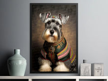 Load image into Gallery viewer, Traditional Tracht Schnauzer Wall Art Poster-Art-Dog Art, Dog Dad Gifts, Dog Mom Gifts, Home Decor, Poster, Schnauzer-4