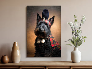 Balmoral Baddie Scottie Dog Wall Art Poster-Art-Dog Art, Dog Dad Gifts, Dog Mom Gifts, Home Decor, Poster, Scottish Terrier-8