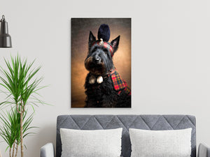 Balmoral Baddie Scottie Dog Wall Art Poster-Art-Dog Art, Dog Dad Gifts, Dog Mom Gifts, Home Decor, Poster, Scottish Terrier-7