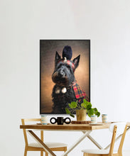 Load image into Gallery viewer, Balmoral Baddie Scottie Dog Wall Art Poster-Art-Dog Art, Dog Dad Gifts, Dog Mom Gifts, Home Decor, Poster, Scottish Terrier-6