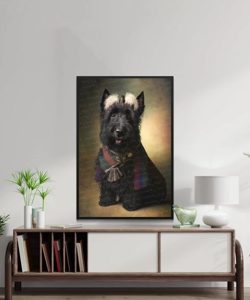 Celtic Cutie Scottie Dog Wall Art Poster-Art-Dog Art, Dog Dad Gifts, Dog Mom Gifts, Home Decor, Poster, Scottish Terrier-2