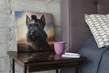 Load image into Gallery viewer, Highland Guardian Scottie Dog Wall Art Poster-Art-Dog Art, Home Decor, Poster, Scottish Terrier-5