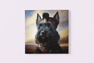 Highland Guardian Scottie Dog Wall Art Poster-Art-Dog Art, Home Decor, Poster, Scottish Terrier-3