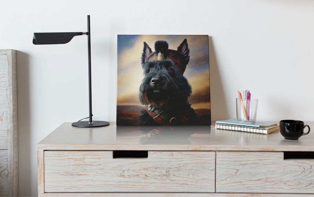 Highland Guardian Scottie Dog Wall Art Poster-Art-Dog Art, Home Decor, Poster, Scottish Terrier-7