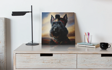 Load image into Gallery viewer, Highland Guardian Scottie Dog Wall Art Poster-Art-Dog Art, Home Decor, Poster, Scottish Terrier-7