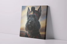Load image into Gallery viewer, Highland Guardian Scottie Dog Wall Art Poster-Art-Dog Art, Home Decor, Poster, Scottish Terrier-4