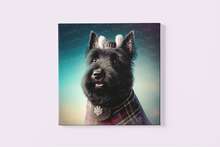 Load image into Gallery viewer, Monarch of the Glen Scottie Dog Wall Art Poster-Art-Dog Art, Home Decor, Poster, Scottish Terrier-3