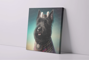 Monarch of the Glen Scottie Dog Wall Art Poster-Art-Dog Art, Home Decor, Poster, Scottish Terrier-4