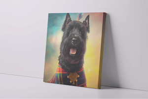 Regal Elegance Scottie Dog Wall Art Poster-Art-Dog Art, Home Decor, Poster, Scottish Terrier-4