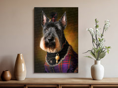 Monarch of the North Scottie Dog Wall Art Poster-Art-Dog Art, Dog Dad Gifts, Dog Mom Gifts, Home Decor, Poster, Scottish Terrier-8