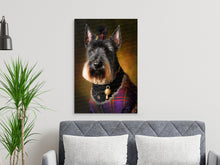 Load image into Gallery viewer, Monarch of the North Scottie Dog Wall Art Poster-Art-Dog Art, Dog Dad Gifts, Dog Mom Gifts, Home Decor, Poster, Scottish Terrier-7