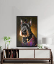 Load image into Gallery viewer, Monarch of the North Scottie Dog Wall Art Poster-Art-Dog Art, Dog Dad Gifts, Dog Mom Gifts, Home Decor, Poster, Scottish Terrier-2