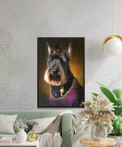 Monarch of the North Scottie Dog Wall Art Poster-Art-Dog Art, Dog Dad Gifts, Dog Mom Gifts, Home Decor, Poster, Scottish Terrier-5
