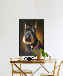 Monarch of the North Scottie Dog Wall Art Poster-Art-Dog Art, Dog Dad Gifts, Dog Mom Gifts, Home Decor, Poster, Scottish Terrier-6