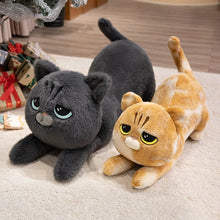 Load image into Gallery viewer, Adorable Gray Cat Plush Toy - Big-Eyed Playmate-Stuffed Animals-Cats,Grey Cat,Stuffed Animal-4
