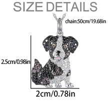 Load image into Gallery viewer, Cutest Sparkling Australian Shepherd Mom Pendant Necklace-Dog Themed Jewellery-Accessories,Australian Shepherd,Dog Mom Gifts,Jewellery,Necklace-3