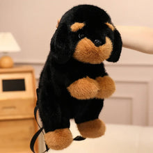 Load image into Gallery viewer, Most Adorable Rottweiler Plush Backpack for Kids-14