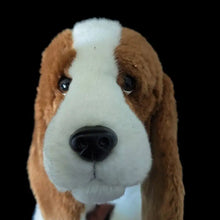 Load image into Gallery viewer, Basset Hound Stuffed Animal Plush Toy - Realistic Lifelike Tricolor Basset Hound-Dog Memorial Gifts,Stuffed Animal-5