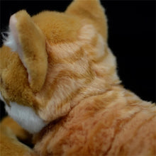 Load image into Gallery viewer, Realistic Orange Tabby Cat Stuffed Animal Plush Toy - Soft Fur Lifelike Detailing-Stuffed Animals-Cat Memorial Gifts,Cats,Orange Cat,Stuffed Animal,Tabby Cat-3