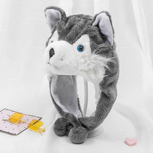 Load image into Gallery viewer, Husky Love Faux Fur Earmuffs Scarf-Accessories-Accessories,Dog Mom Gifts,Siberian Husky-5