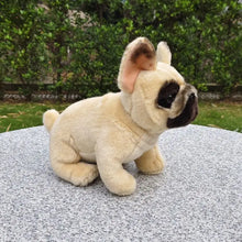 Load image into Gallery viewer, Fawn French Bulldog Stuffed Animal Plush Toy - Realistic Lifelike Sitting Fawn Frenchie Adult-Dog Memorial Gifts,Stuffed Animal-As shown-26cm-6