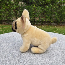 Load image into Gallery viewer, Fawn French Bulldog Stuffed Animal Plush Toy - Realistic Lifelike Sitting Fawn Frenchie Adult-Dog Memorial Gifts,Stuffed Animal-5