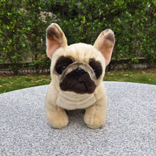 Load image into Gallery viewer, Fawn French Bulldog Stuffed Animal Plush Toy - Realistic Lifelike Sitting Fawn Frenchie Adult-Dog Memorial Gifts,Stuffed Animal-1