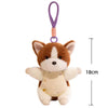 Teddy Bear Shiba Inu Multipurpose Plush Toy - Bag Charm, Keychain and Fridge Magnet-Accessories-Accessories,Bag Charm,Keychain,Shiba Inu,Stuffed Animal-5
