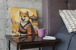Cherry Blossom Euphoria Shiba Inus Wall Art Posters - 2 Designs-Art-Dog Art, Dog Dad Gifts, Dog Mom Gifts, Home Decor, Poster, Shiba Inu-2