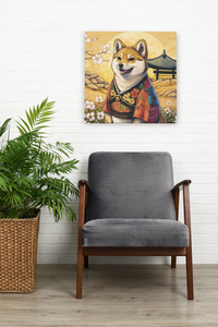 Cherry Blossom Euphoria Shiba Inus Wall Art Posters - 2 Designs-Art-Dog Art, Dog Dad Gifts, Dog Mom Gifts, Home Decor, Poster, Shiba Inu-12