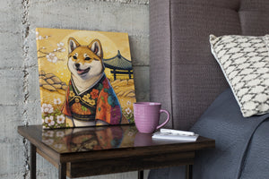 Cherry Blossom Euphoria Shiba Inus Wall Art Posters - 2 Designs-Art-Dog Art, Dog Dad Gifts, Dog Mom Gifts, Home Decor, Poster, Shiba Inu-11