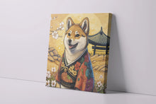 Load image into Gallery viewer, Cherry Blossom Euphoria Shiba Inus Wall Art Posters - 2 Designs-Art-Dog Art, Dog Dad Gifts, Dog Mom Gifts, Home Decor, Poster, Shiba Inu-9