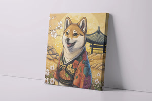 Cherry Blossom Euphoria Shiba Inus Wall Art Posters - 2 Designs-Art-Dog Art, Dog Dad Gifts, Dog Mom Gifts, Home Decor, Poster, Shiba Inu-9