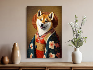 Japanese Delight Shiba Inu Wall Art Poster-Art-Dog Art, Dog Dad Gifts, Dog Mom Gifts, Home Decor, Poster, Shiba Inu-8