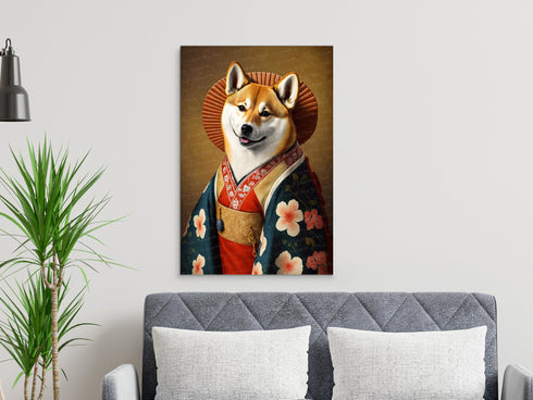Japanese Delight Shiba Inu Wall Art Poster-Art-Dog Art, Dog Dad Gifts, Dog Mom Gifts, Home Decor, Poster, Shiba Inu-7