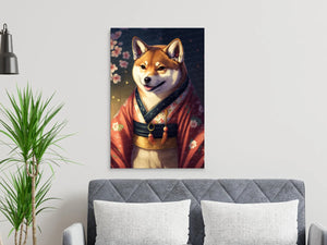 Serene Sumi-e Shiba Inu Wall Art Poster-Art-Dog Art, Dog Dad Gifts, Dog Mom Gifts, Home Decor, Poster, Shiba Inu-7
